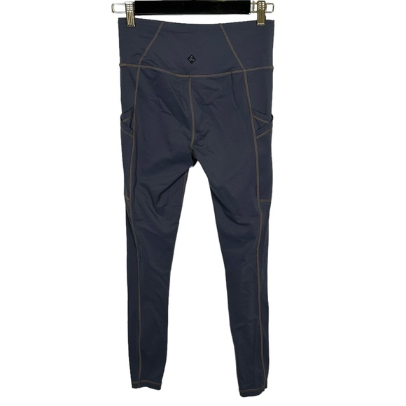 Prana Electra Dark Gray leggings - Picture 2 of 7